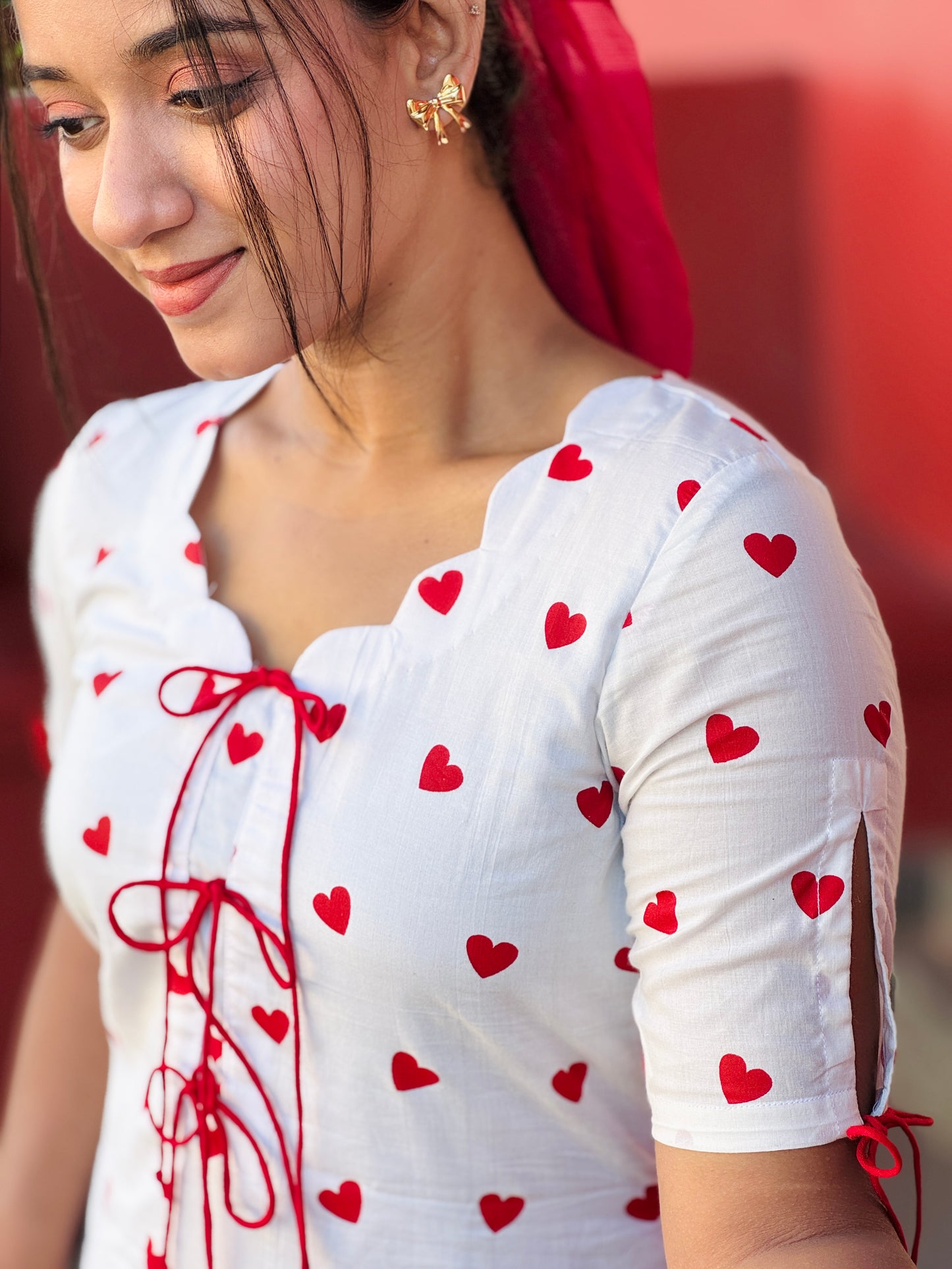 Pinterest Inspired Hearty Cotton Dress