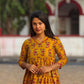 Kesariya - Cotton Printed Pleated Dress