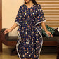 Cotton Cute Printed Kaftan (Feeding Friendly)