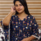 Cotton Cute Printed Kaftan (Feeding Friendly)