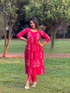 Pink Bloom - Floral Cotton Nyra Set