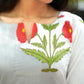 Red Floral Block Printed Kurta Set