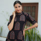 Contemporary Ajrakh Print Kurta and Pant Set
