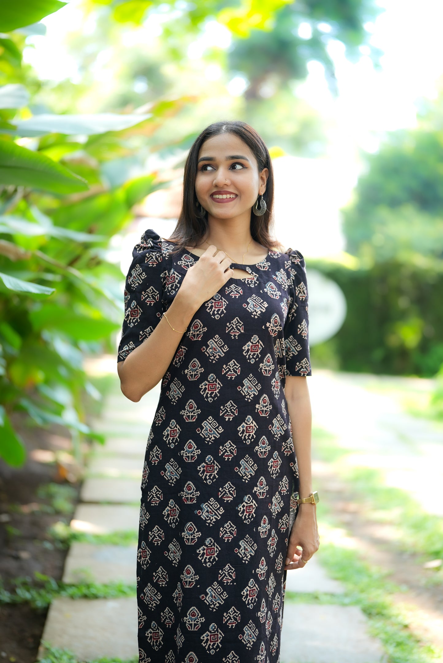 Designer Ajrakh Patola Print Set