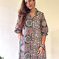 Anvika-Cotton Printed Shirt Dress