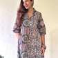 Anvika-Cotton Printed Shirt Dress
