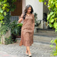 Safari Dress - Soft Cotton Printed Dress