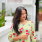 Cherry Dress - Cotton Tiered Dress