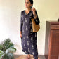 Black Tribal Printed Cotton Kurta and Pant Set