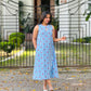 “BLUEY” Striped Heart Printed Dress