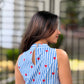 “BLUEY” Striped Heart Printed Dress