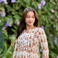 “Tribally Dress”- Cotton Flared Aline Dress