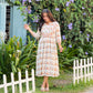 “Tribally Dress”- Cotton Flared Aline Dress