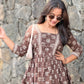 AHANYA - Cotton Peplum Top