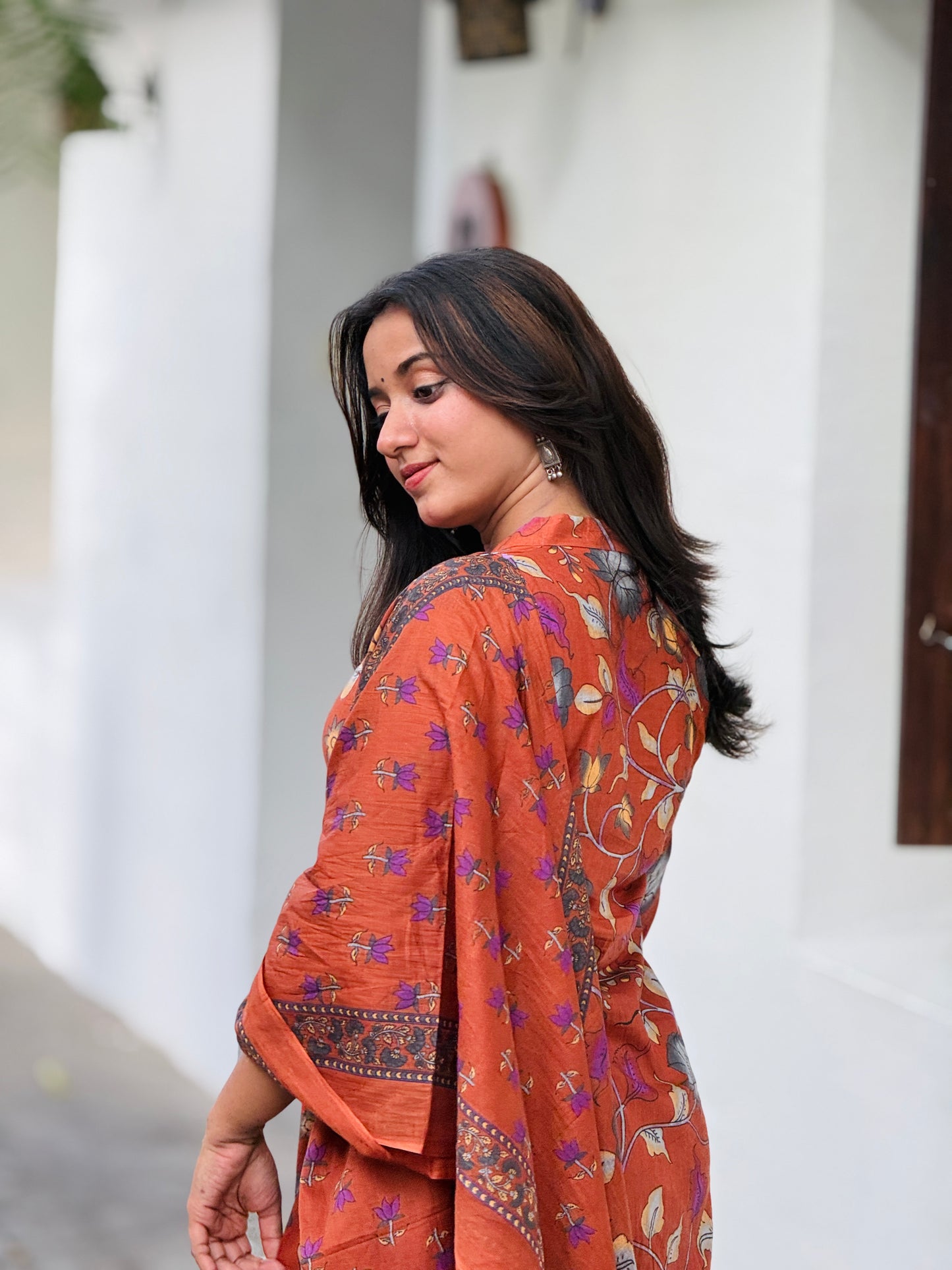 MOHINI - Cotton Kurta with Dupatta