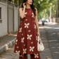 “Brickish” Cotton Kurta Set